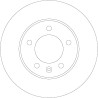 Conjunto de discos de freio TRW DF6120