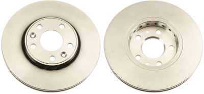 Conjunto de (2) discos de freio TRW DF6184