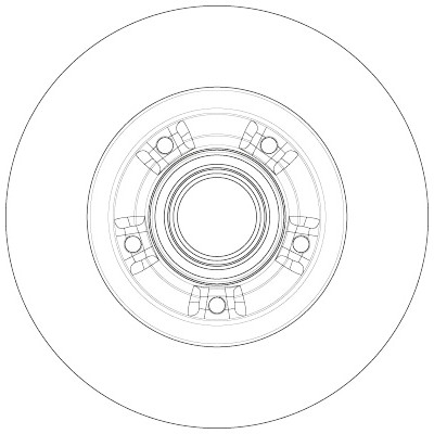 Disco de freio TRW DF6203BS