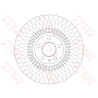 Conjunto de discos de freio TRW DF6216