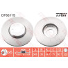 Conjunto de discos de freio TRW DF6611S