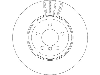 Disco de freio TRW DF6625S