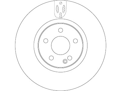 Disco de freio TRW DF6744S