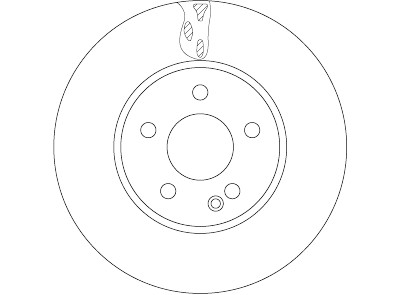 Disco de freio TRW DF6745S