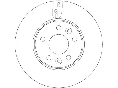 Disco de freio TRW DF6751S