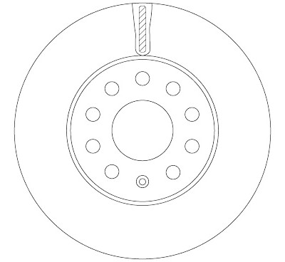 Disco de freio TRW DF6903S