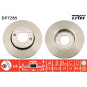 Conjunto de discos de freio TRW DF7266
