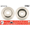 Conjunto de discos de freio TRW DF7371S