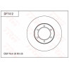 Conjunto de discos de freio TRW DF7412