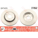 Conjunto de discos de freio TRW DF7475