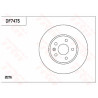 Conjunto de discos de freio TRW DF7475