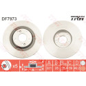 Conjunto de 2 discos de freio TRW DF7973