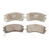 Conjunto de 4 pastilhas de freio TRW GDB1013