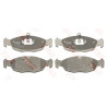 Conjunto de 4 pastilhas de freio COTEC TRW GDB1040