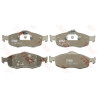 Conjunto de 4 pastilhas de freio COTEC TRW GDB1107