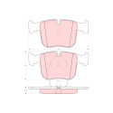 Conjunto de 4 pastilhas de freio TRW GDB1118