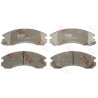 Conjunto de 4 pastilhas de freio COTEC TRW GDB1126