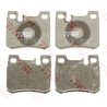 Conjunto de 4 pastilhas de freio COTEC TRW GDB1130