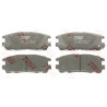 Conjunto de 4 pastilhas de freio COTEC TRW GDB1187