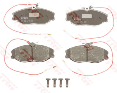 Conjunto de 4 pastilhas de freio COTEC TRW GDB1194