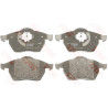 Conjunto de 4 pastilhas de freio para freios COTEC TRW GDB1200