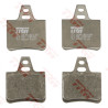 Conjunto de 4 pastilhas de freio COTEC TRW GDB1247