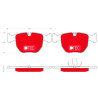 Conjunto de 4 pastilhas de freio DTEC COTEC TRW GDB1261DTE