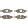 Conjunto de 4 pastilhas de freio COTEC TRW GDB1262