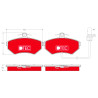 Jogo de 4 pastilhas de freio DTEC COTEC TRW GDB1366DTE
