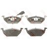 Conjunto de 4 pastilhas de freio COTEC TRW GDB1386