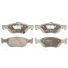Conjunto de 4 pastilhas de freio TRW GDB1387