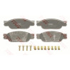Conjunto de 4 pastilhas de freio COTEC TRW GDB1401