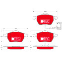 Conjunto de 4 pastilhas de freio DTEC COTEC TRW GDB1403DTE