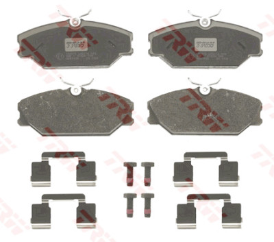 Conjunto de 4 pastilhas de freio COTEC TRW GDB1405
