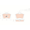 Conjunto de 4 pastilhas de freio COTEC TRW GDB1415