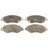 Conjunto de 4 pastilhas de freio COTEC TRW GDB1424
