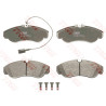 Conjunto de 4 pastilhas de freio TRW GDB1426
