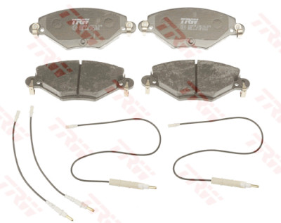 Conjunto de 4 pastilhas de freio COTEC TRW GDB1448