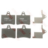 Conjunto de 4 pastilhas de freio COTEC TRW GDB1450