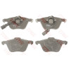 Conjunto de 4 pastilhas de freio COTEC TRW GDB1460