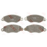 Conjunto de 4 pastilhas de freio COTEC TRW GDB1461