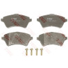 Conjunto de 4 pastilhas de freio COTEC TRW GDB1473