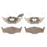 Conjunto de 4 pastilhas de freio TRW GDB1474