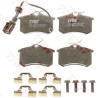 Conjunto de 4 pastilhas de freio COTEC TRW GDB1475