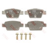 Conjunto de 4 pastilhas de freio COTEC TRW GDB1485