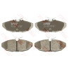 Conjunto de 4 pastilhas de freio TRW GDB1511