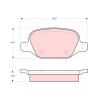 Conjunto de 4 pastilhas de freio TRW GDB1520