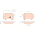 Conjunto de 4 pastilhas de freio COTEC TRW GDB1557