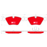 Conjunto de 4 pastilhas de freio DTEC COTEC TRW GDB1559DTE