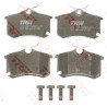 Conjunto de 4 pastilhas de freio COTEC TRW GDB1578